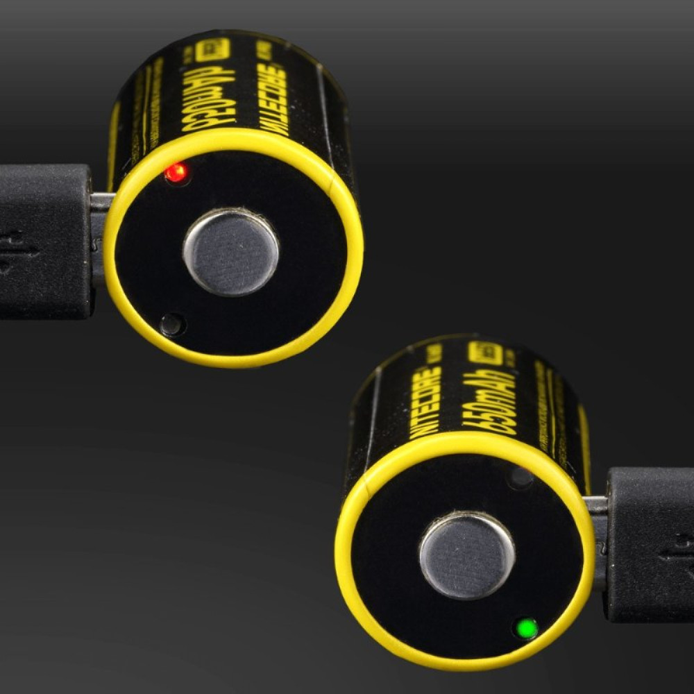 Аккумулятор Nitecore NL1665R 16340/650mAh USB