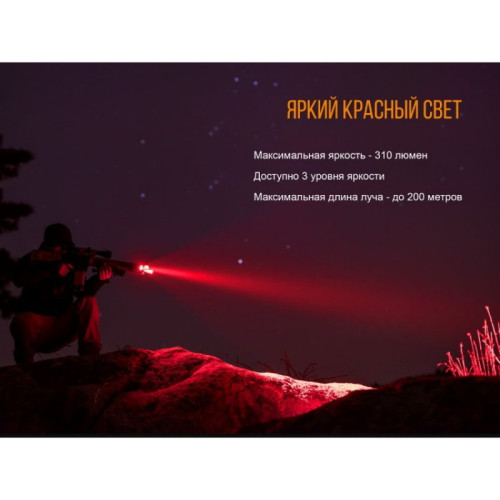 Фонарь FENIX TK25 Red XP-G2 TK25Red