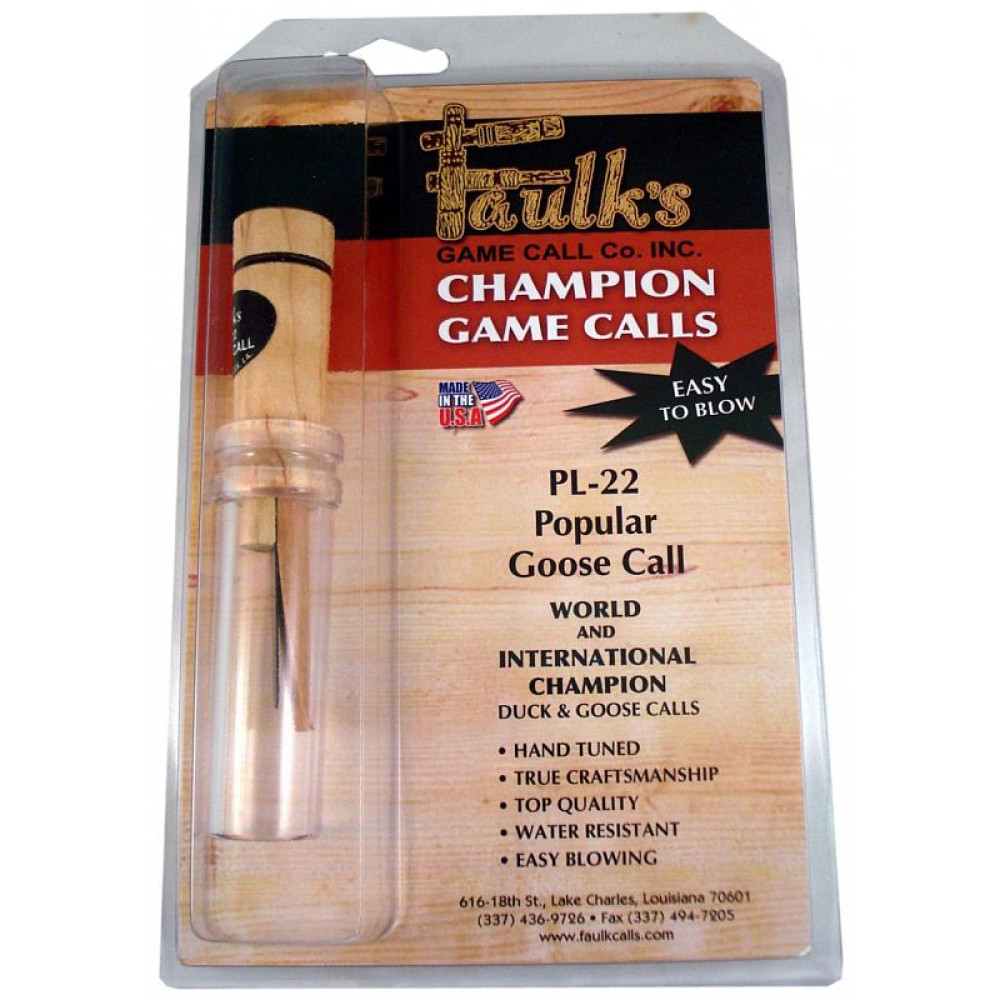 Манок FAULK'S PL-22, на гуся