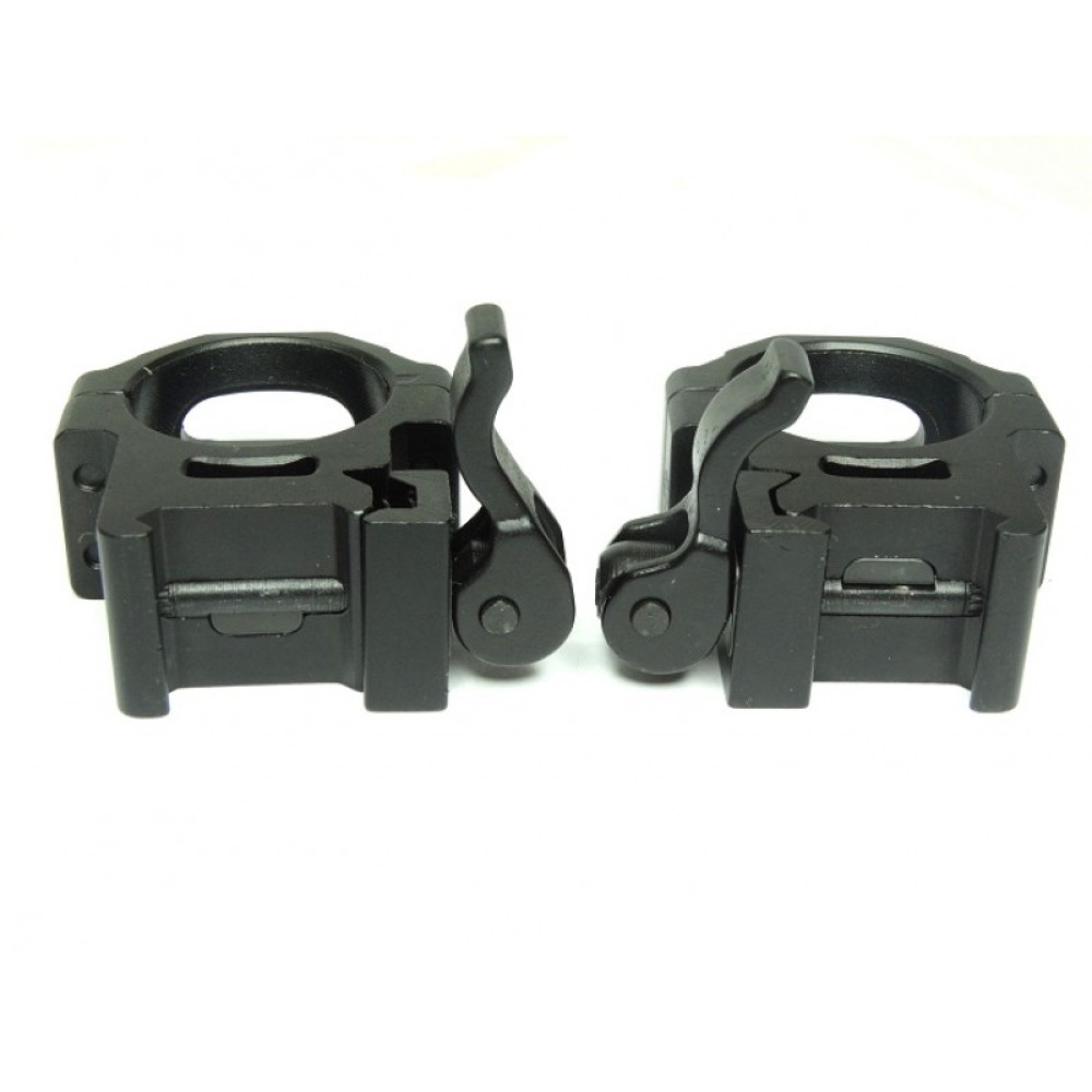 Быстросъемные кольца Leapers UTG под 30 мм на Weaver средние