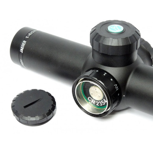 Оптический прицел Yukon Jaeger 1-4x24 с сетками CT01i или HB01i