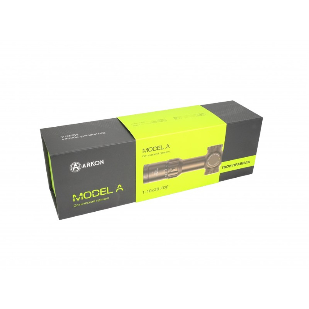 Оптический прицел ARKON Model A 1-10х28 FDE