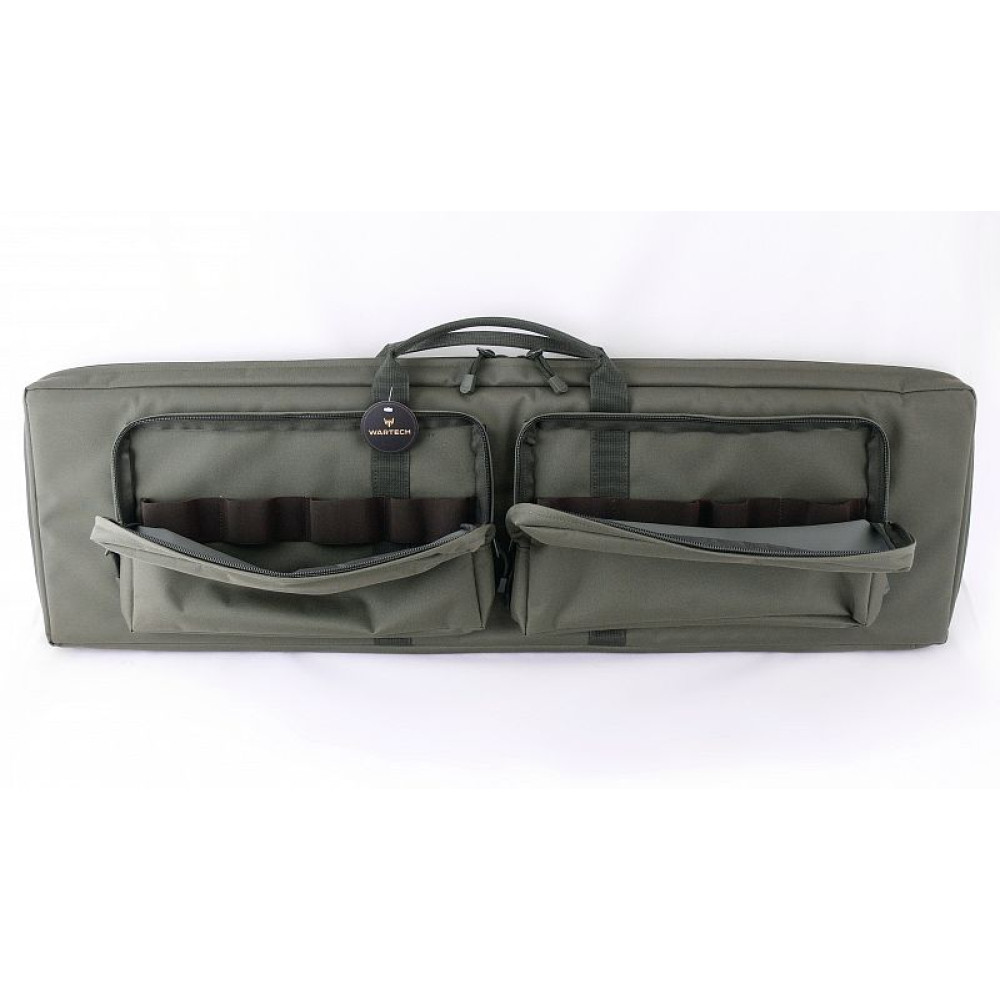 Кейс Vektor А-9-1 зелёный с двумя отделениями под магазины