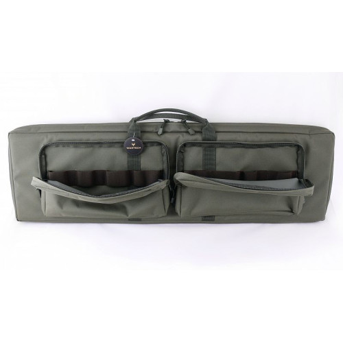 Кейс Vektor А-9-1 зелёный с двумя отделениями под магазины