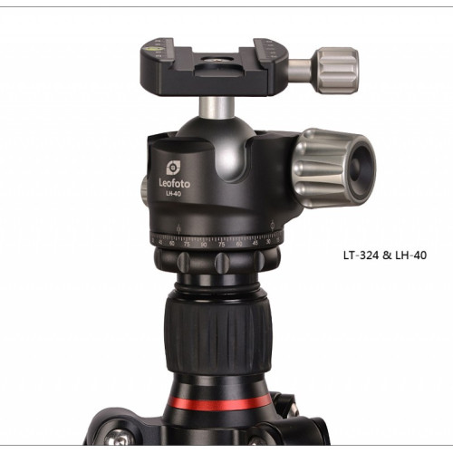 Голова с адептером Leofoto LH-40+QP-70N (шаровое соединение 40 мм)