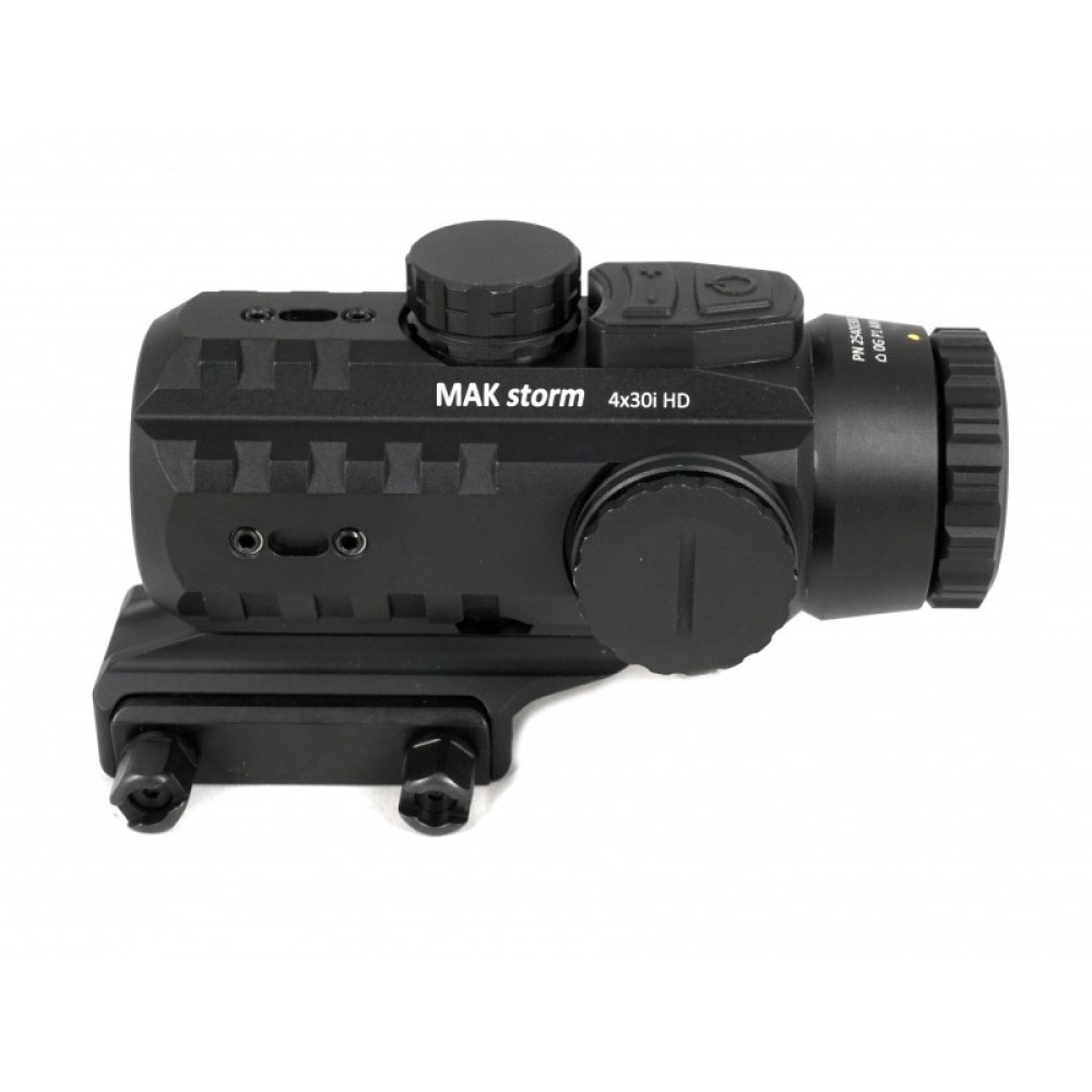 Призматический прицел MAKstorm 4x30i HD, Черный