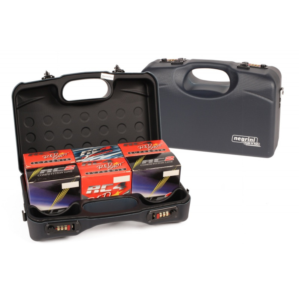 Кейс Negrini на 125 гладкоствольных патронов, черный
