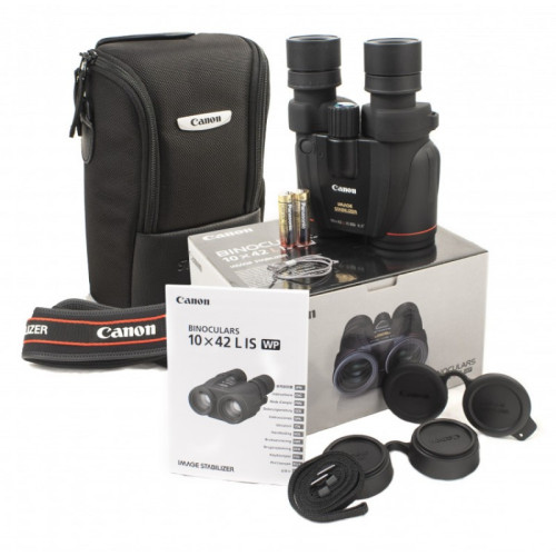 Бинокль Canon 10x42 L IS WP (0155B010), Черный