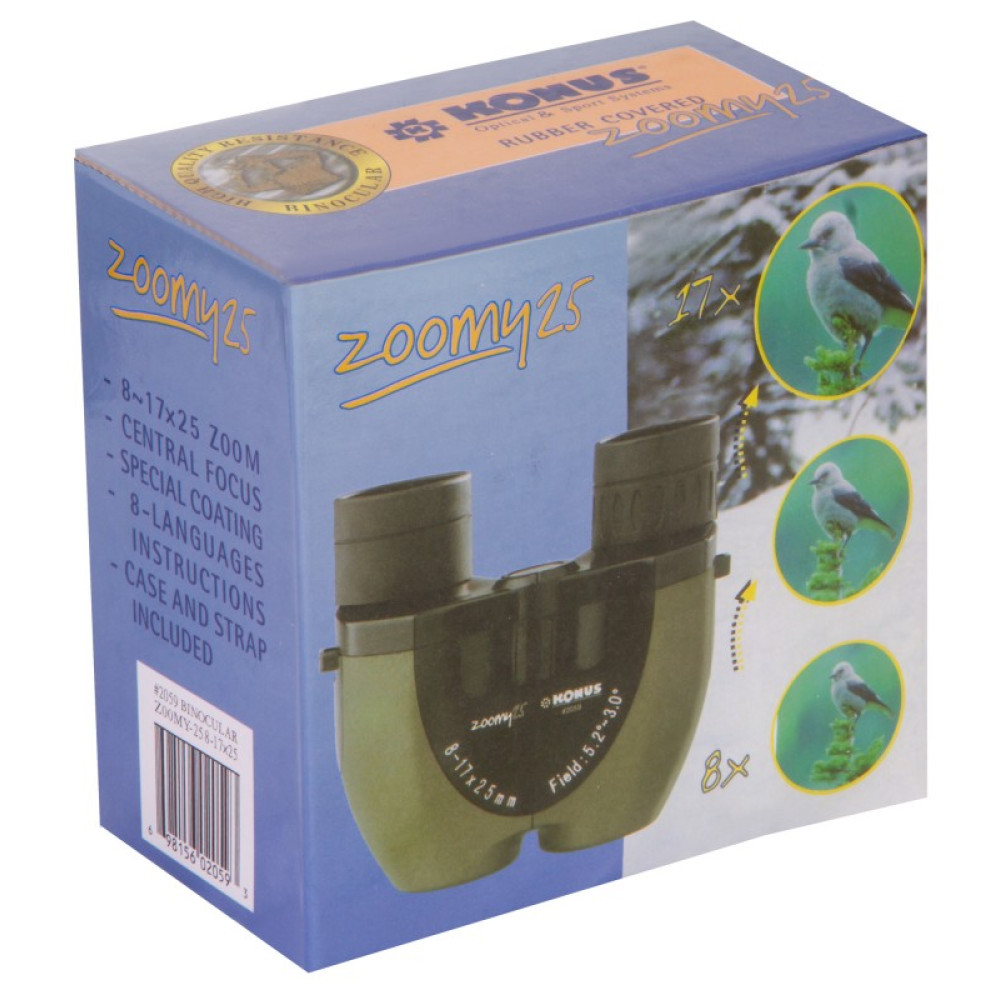 Бинокль Konus Zoomy-25 8-17x25