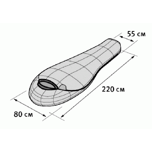 Cпальный мешок Alexika West