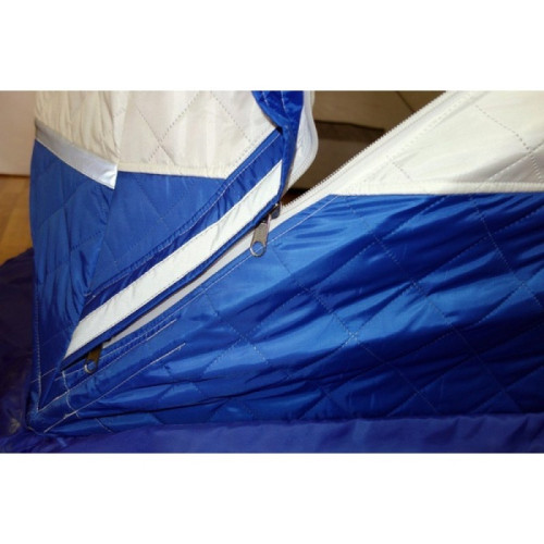 Палатка Пингвин Призма Премиум Термолайт бело-синий