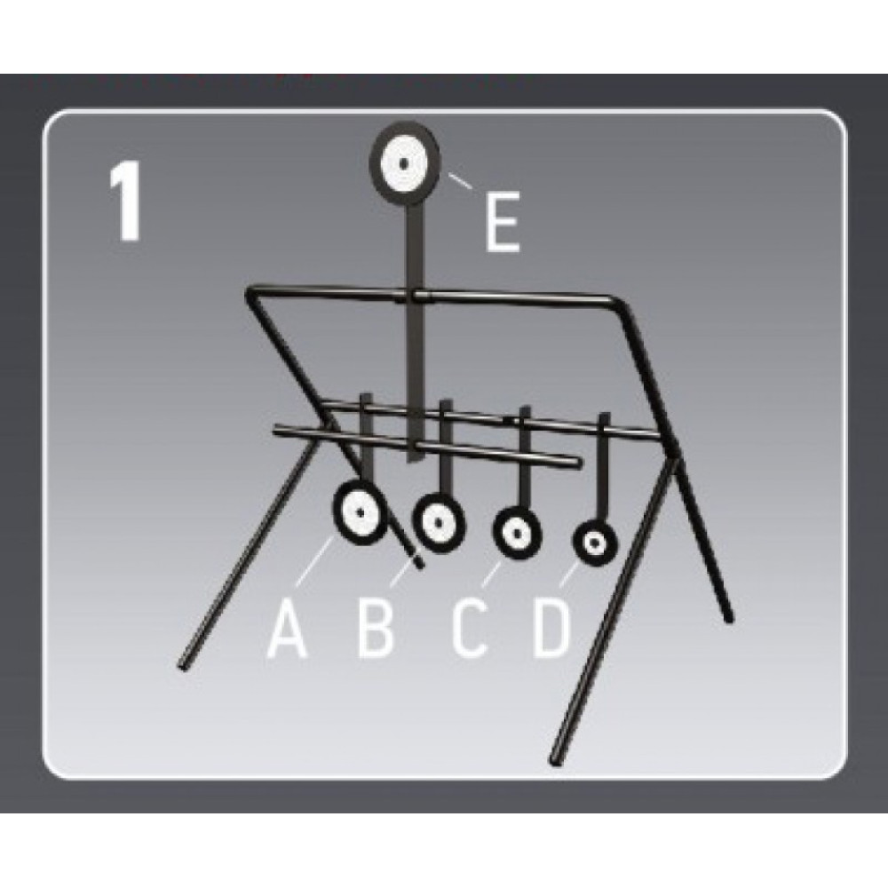 Минитир STALKER "Круги", 5 медальонов