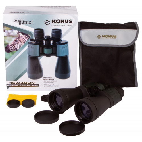 Бинокль Konus NewZoom 10-30x60
