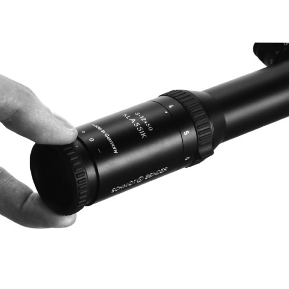 Оптический прицел Schmidt & Bender серии Zenith 3-12x50 LMC (под шину) FD9 с подсветкой, Черный