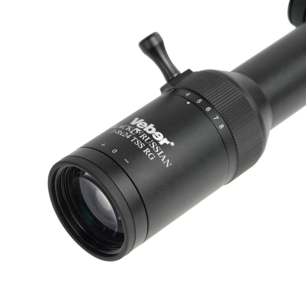 Оптический прицел Veber Black Russian 1-8x24 TSS RG
