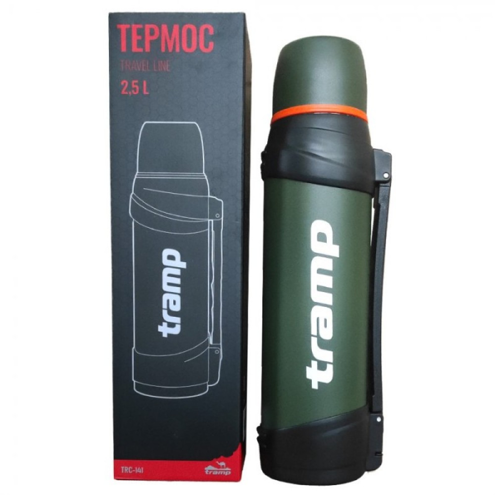 Tramp термос Travel 2,5 л, оливковый