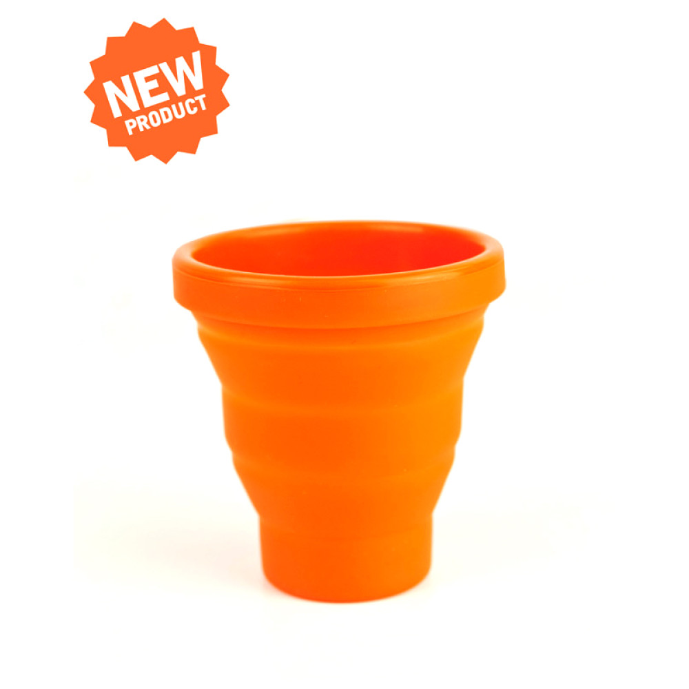 Складной силиконовый стакан Silicon folding mug fmp-319