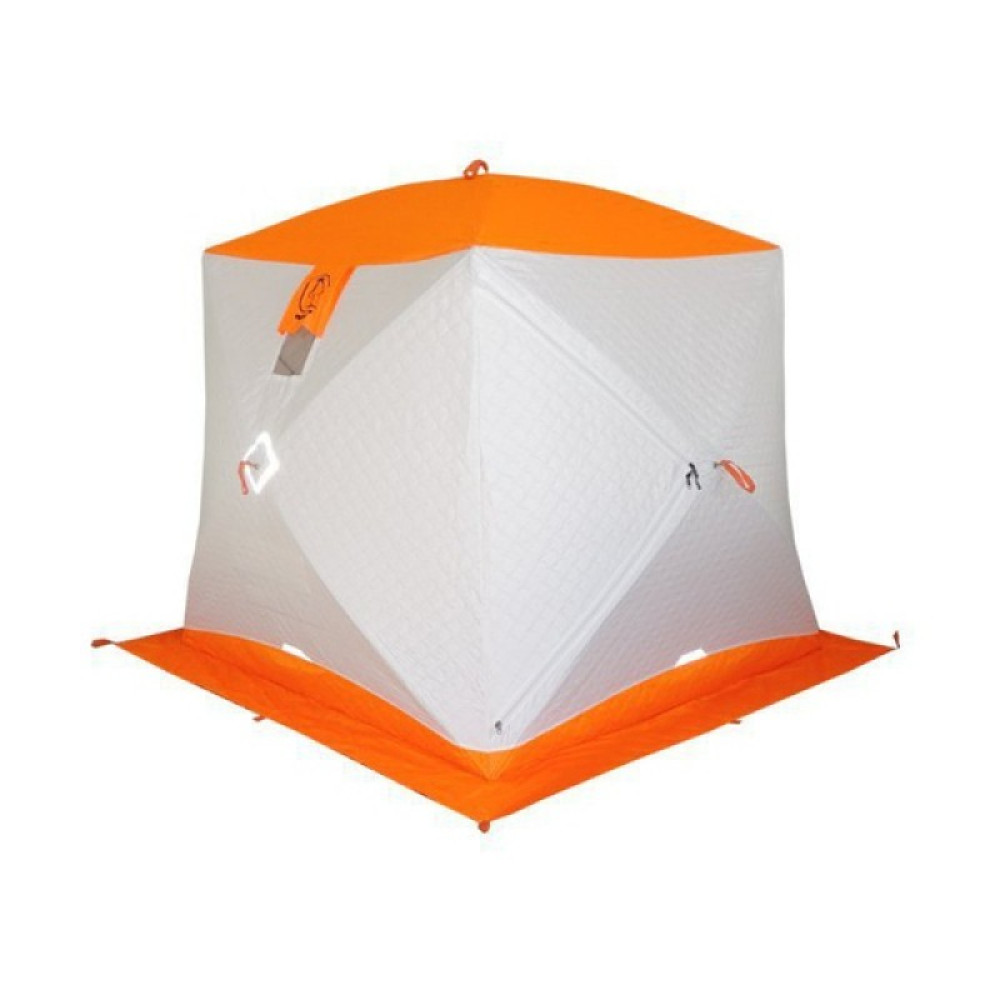 Палатка Пингвин Призма Термолайт Композит бело-оранжевый