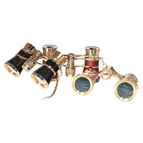 Бинокль театральный STURMAN 3x25, красный, Красный