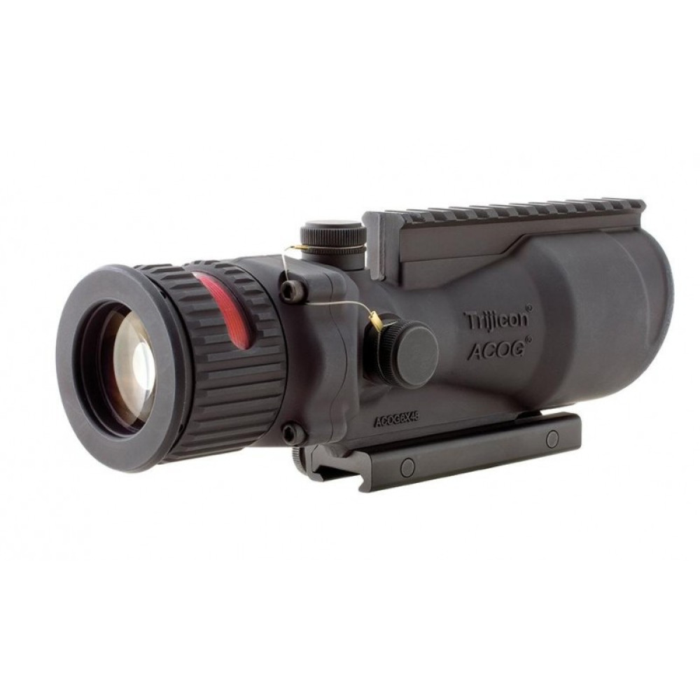 Призматический прицел Trijicon ACOG 6x48 .308 Red Chevron Reticle, Черный