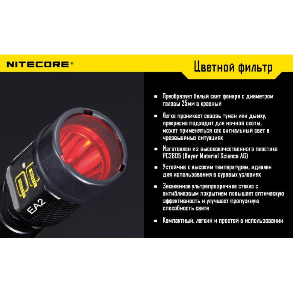 Фильтр Nitecore NFD25 белый d25мм
