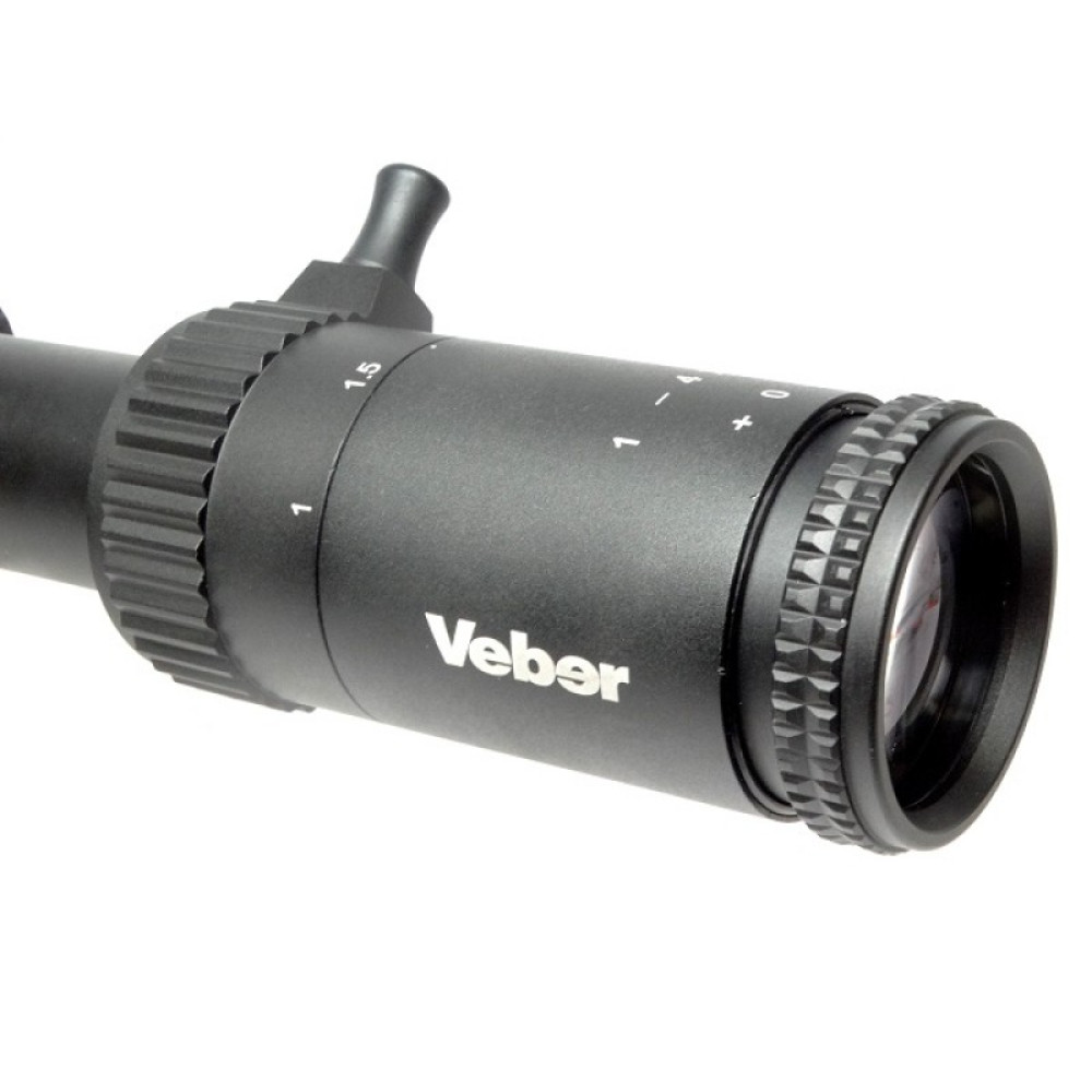 Оптический прицел Загонник Veber Wolf ПО 1-4х24 GB DnD