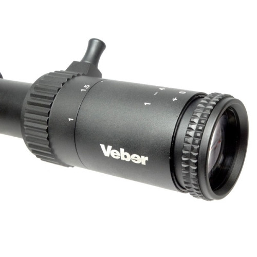 Оптический прицел Загонник Veber Wolf ПО 1-4х24 GB DnD