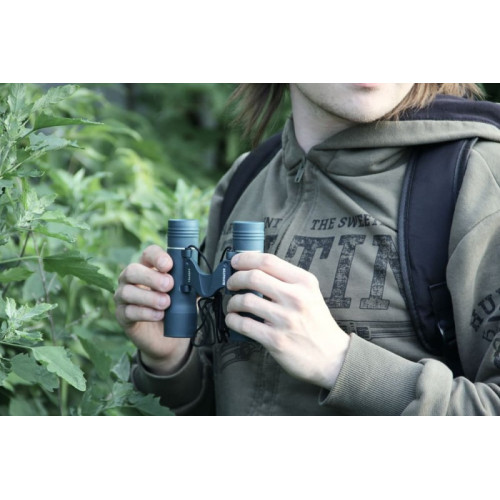 Бинокль Navigator 12х25 FF зеленый (обрезиненный, компактный)