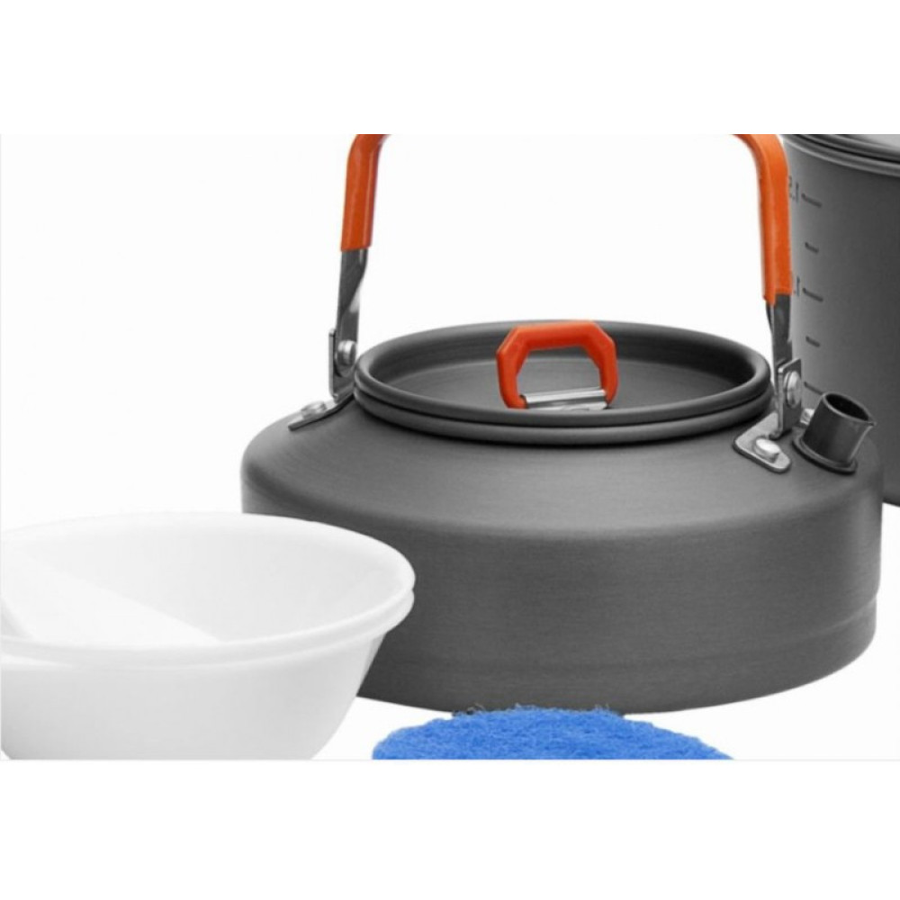 Туристический набор посуды на 2-3 персоны. Feast 2