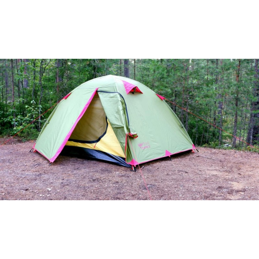 Палатка Tramp Lite Tourist 3 зеленый