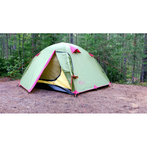 Палатка Tramp Lite Tourist 3 зеленый