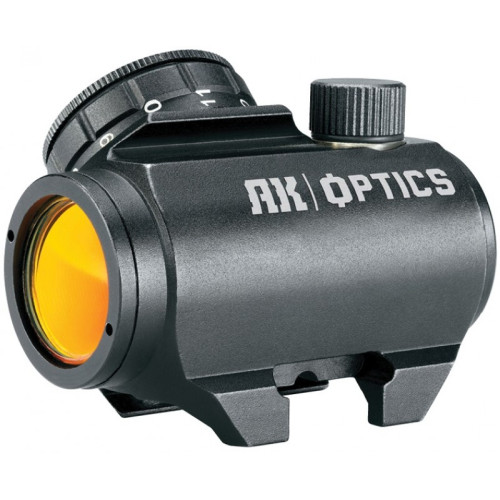 Коллиматорный прицел Bushnell AK OPTICS RED DOT AK 1x25, Черный