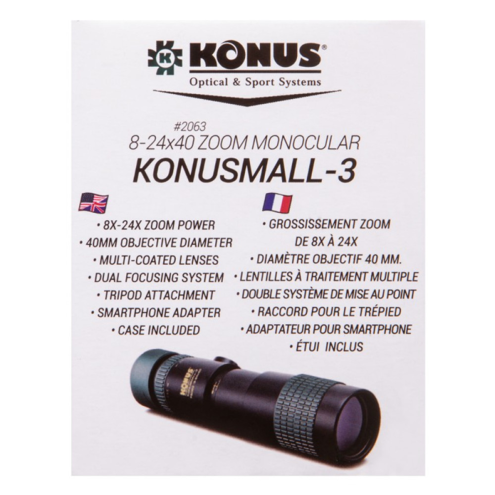 Монокуляр Konus Konusmall-3 8-24x40