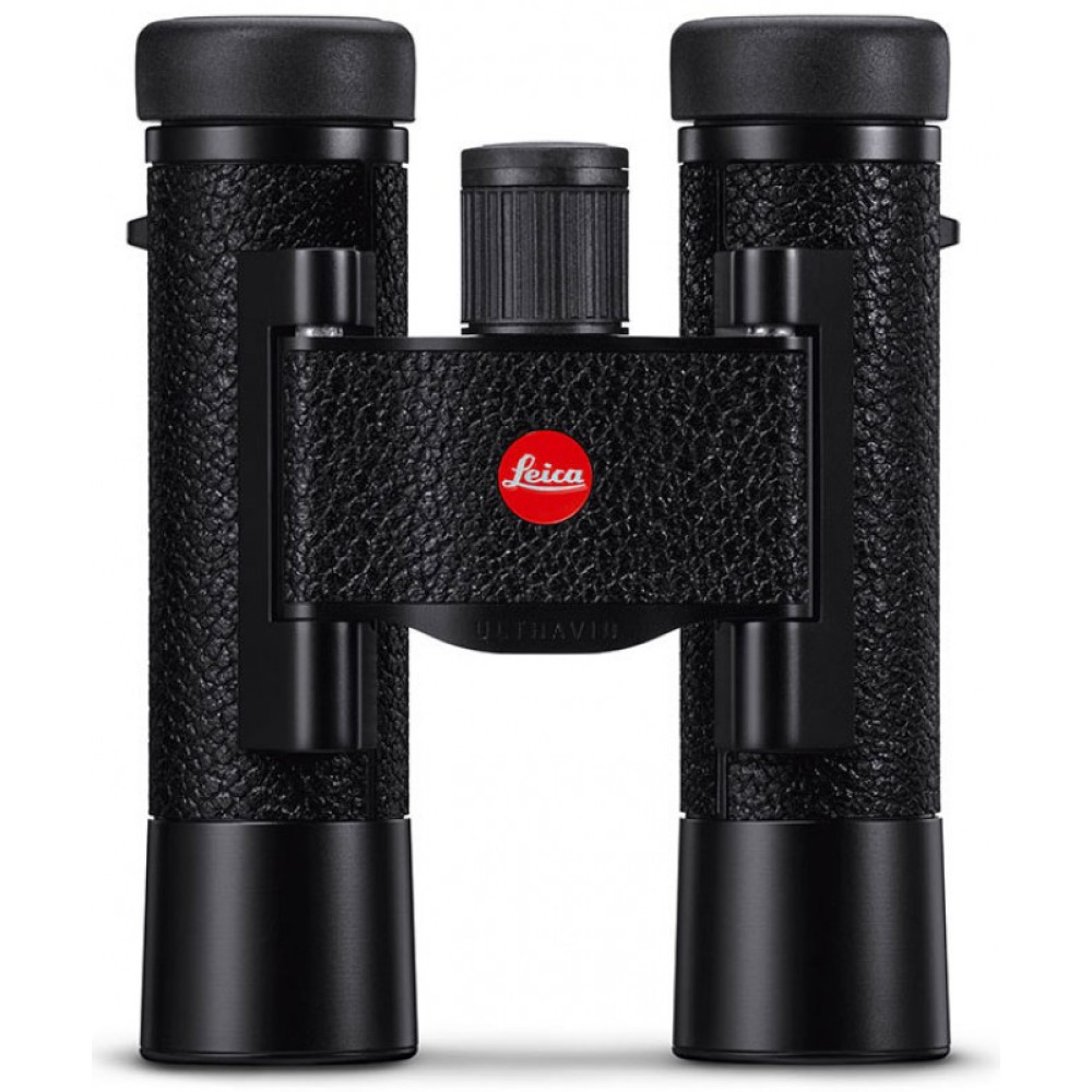 Бинокль Leica Ultravid 10x25, кожа, черный, Черный
