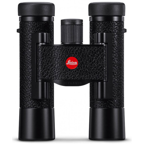 Бинокль Leica Ultravid 10x25, кожа, черный, Черный