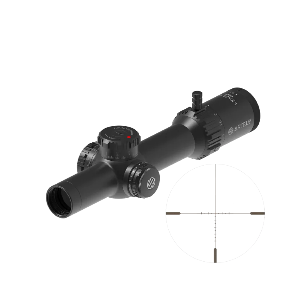 Оптический прицел Artelv CRS Fiber 1-10x28 SFP