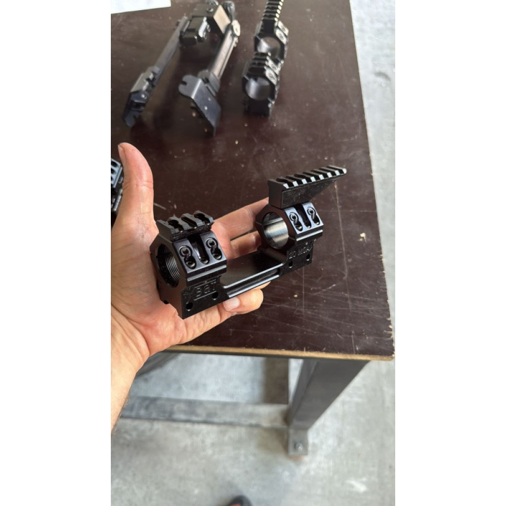 Моноблок 30мм 20МОА высота 15мм горизонтальный с двумя планками вивер