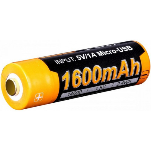 Аккумулятор с разъемом для USB 14500 FENIX 1600mAh ARB-L14-1600U
