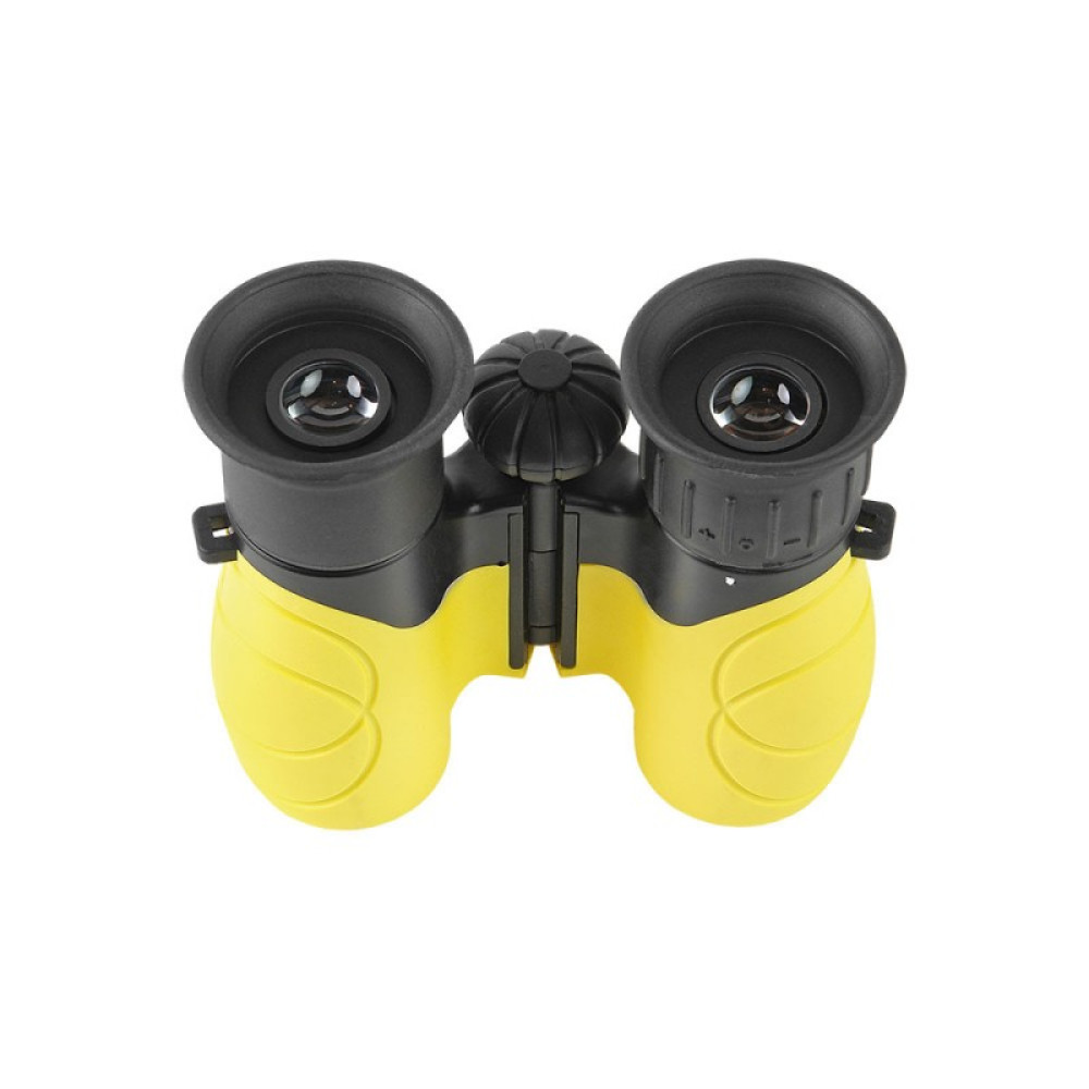 Бинокль детский Veber «Эврика» 6x21, желто-черный