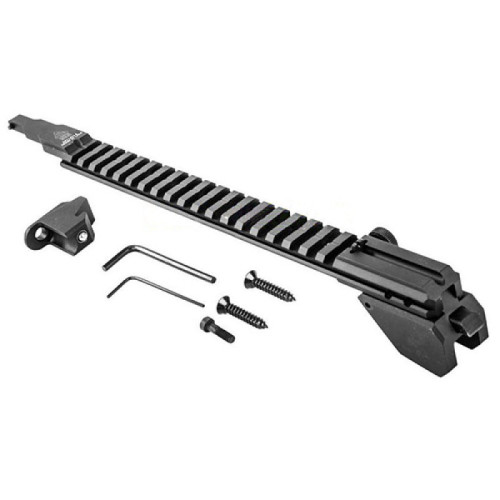 Кронштейн Leapers Weaver быстросъемный (19 пазов) на АК47/Сайга (фикс.приклад), регул.целик.