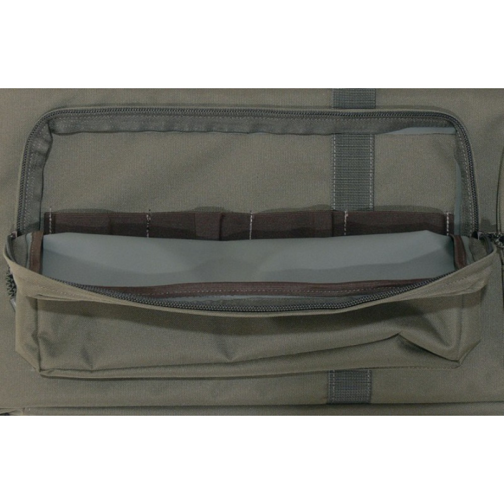 Кейс Vektor А-9-1 зелёный с двумя отделениями под магазины