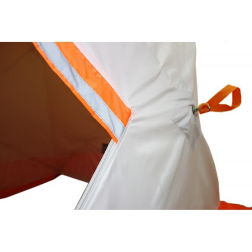 Палатка Пингвин Призма Премиум бело-оранжевый