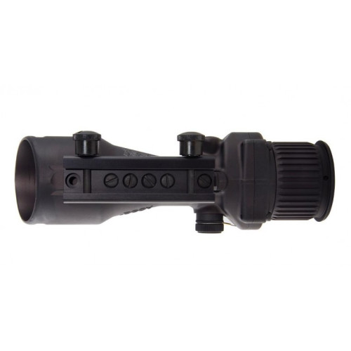 Призматический прицел Trijicon ACOG 6x48 .308 Red Chevron и RMR Type 2 6.5 MOA Red Dot, Черный