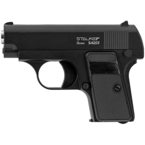 Пистолет пневматический Stalker SA25S Spring (Colt Model 1908) + ПБС, к.6мм