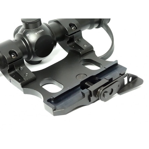 Оптический прицел Рысь 4М сетка №1 з/к с кронштейном для Тигр