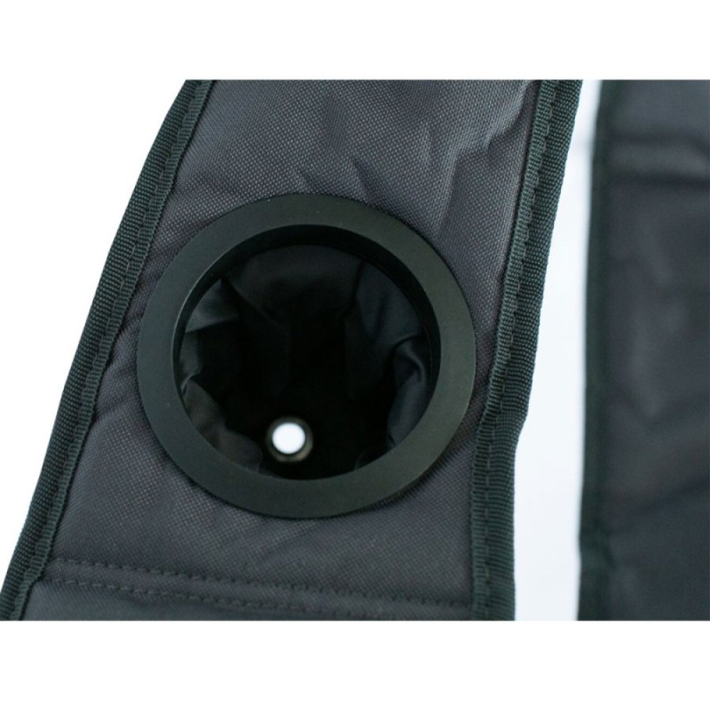 Tramp кресло с регулируемым наклоном спинки (черный/серый)