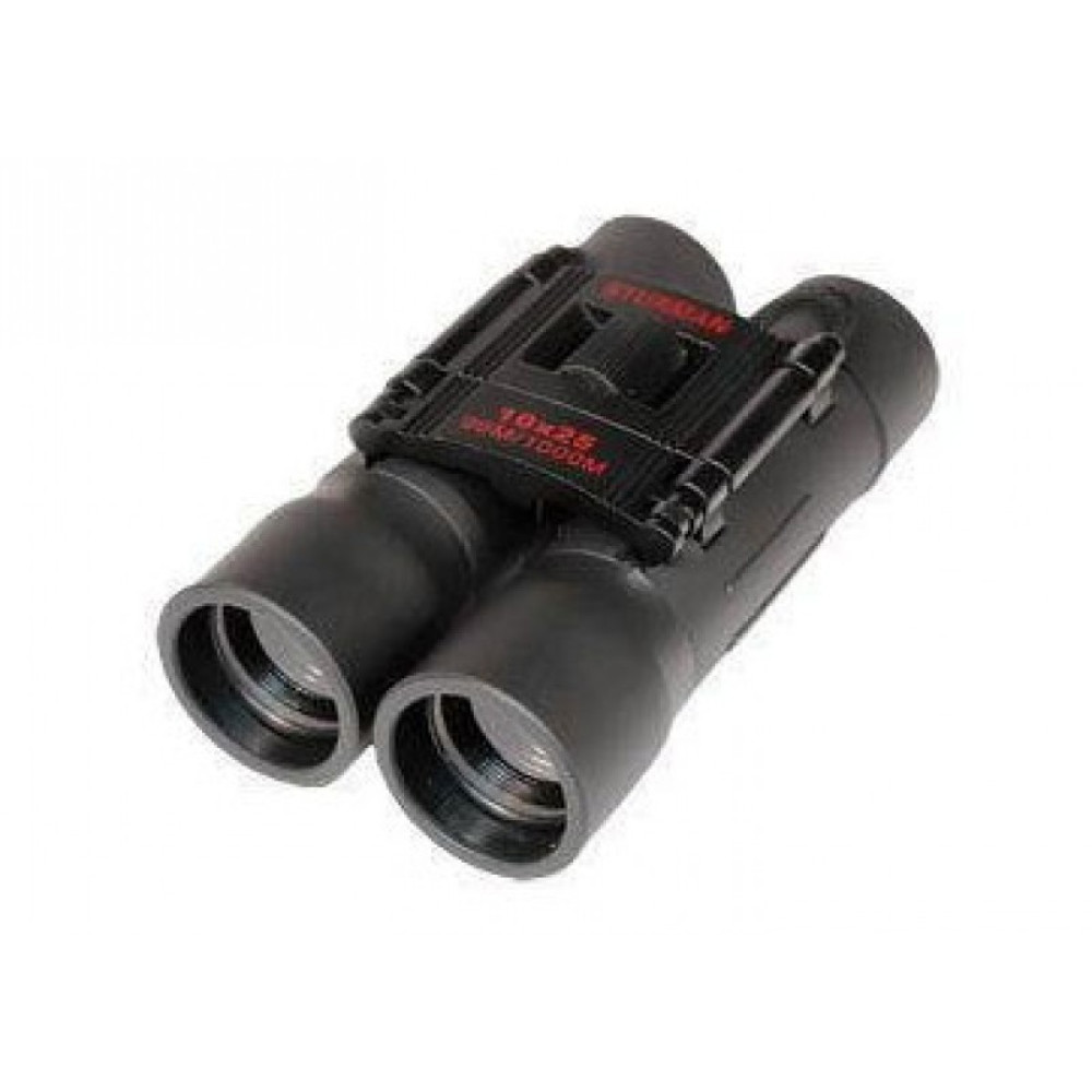 Бинокль STURMAN 10x25, черный, Черный