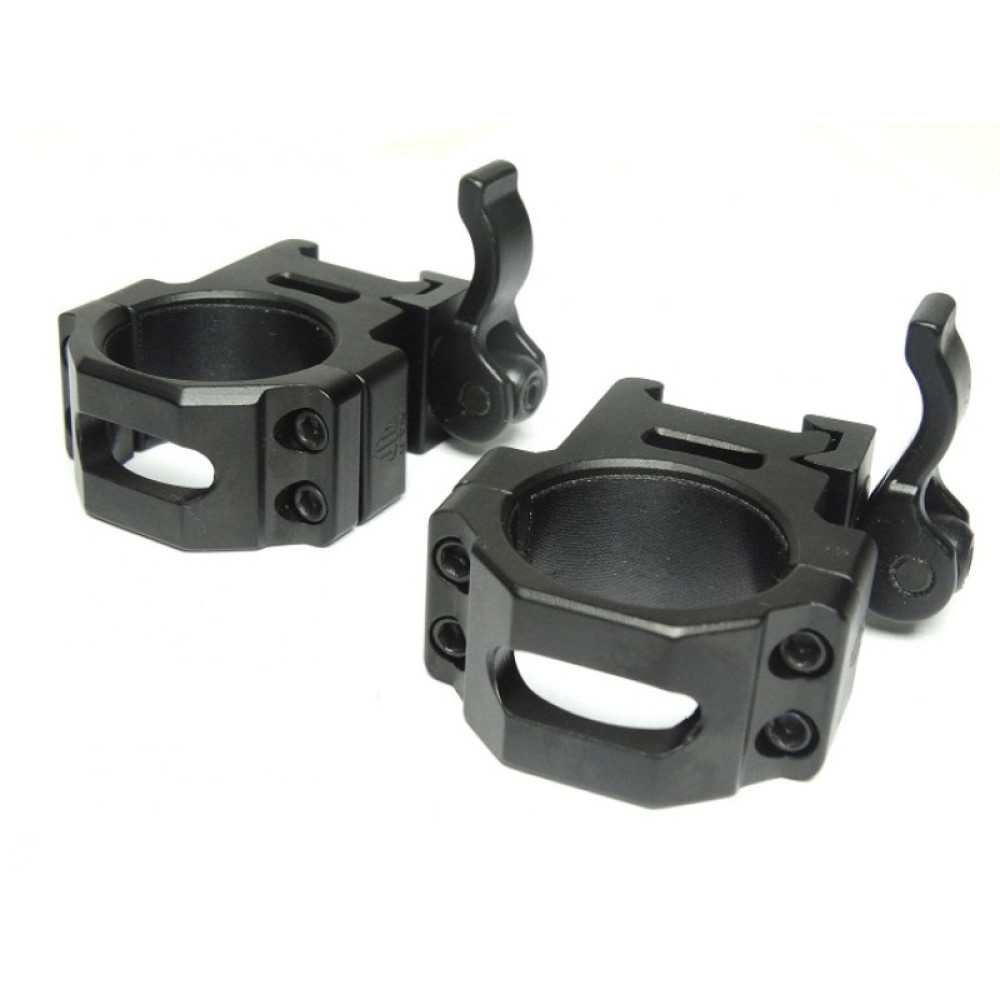 Быстросъемные кольца Leapers UTG под 30 мм на Weaver средние