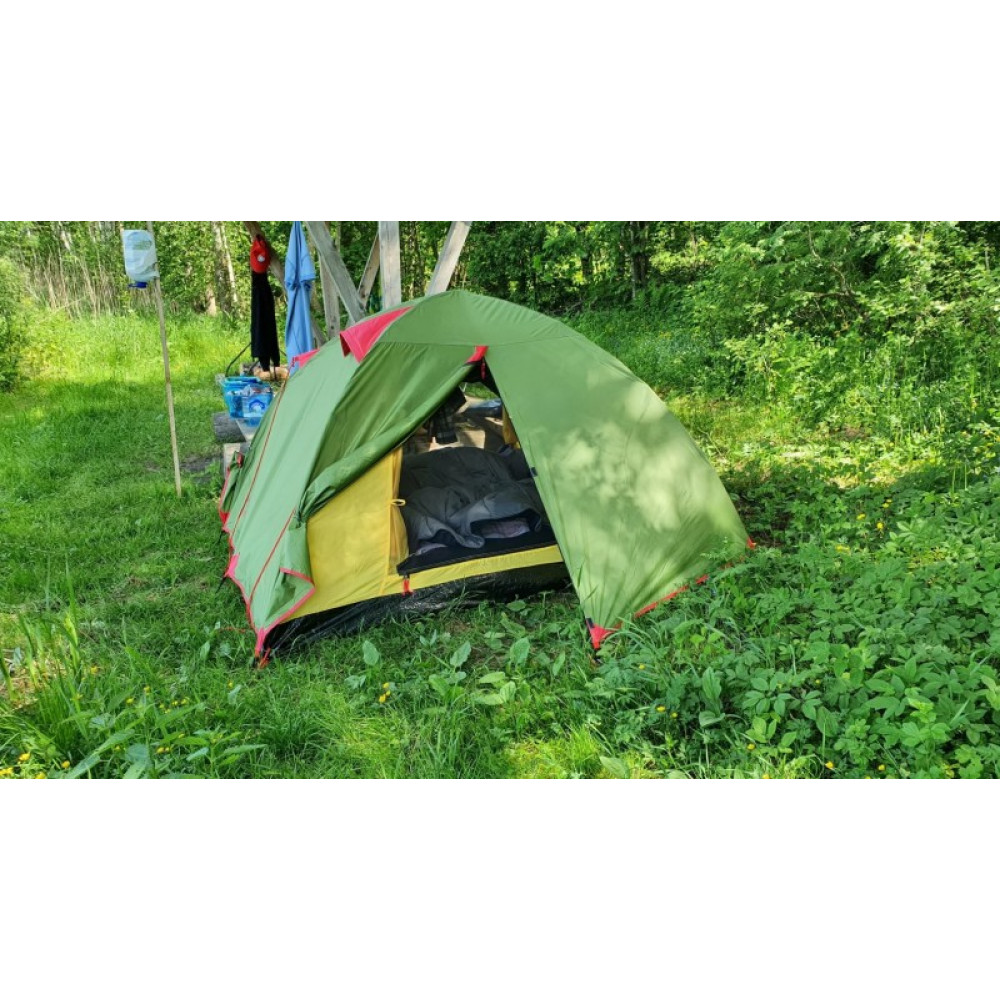 Палатка Tramp Lite Tourist 3 зеленый