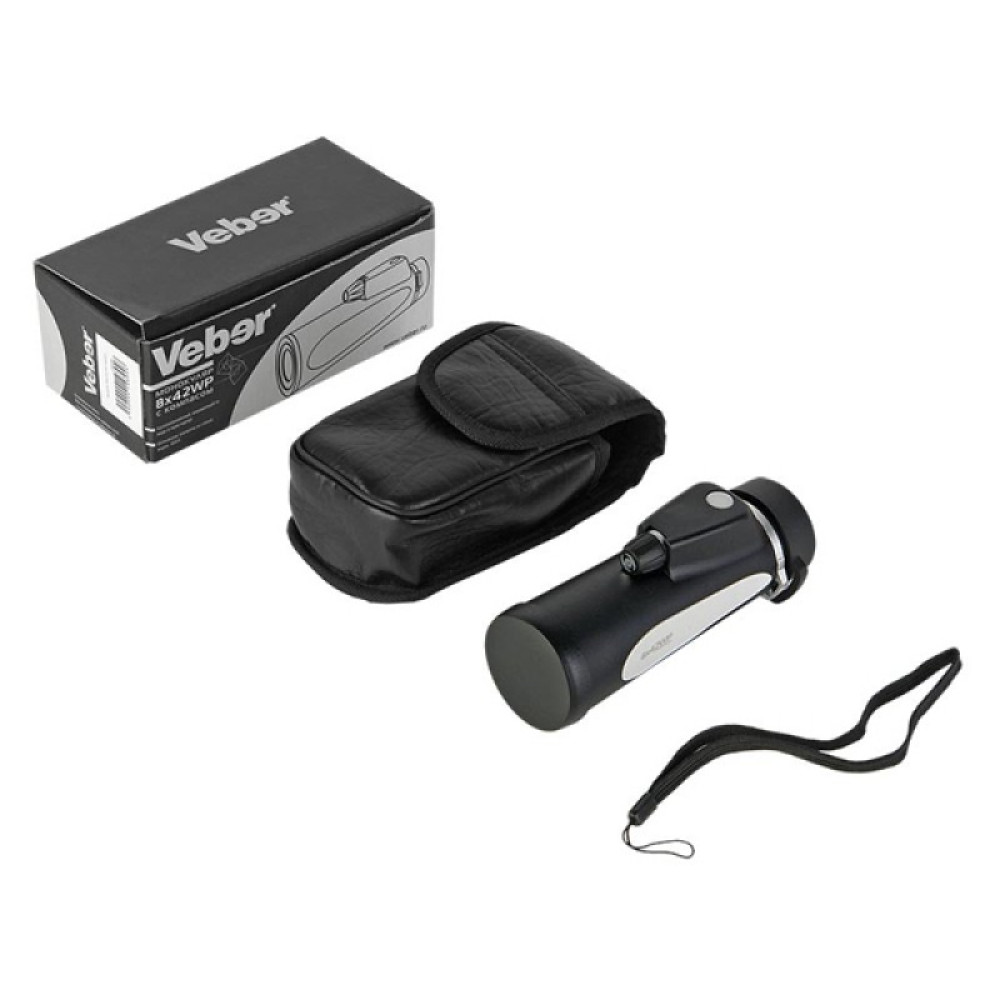 Монокуляр Veber 8х42 WP, с компасом